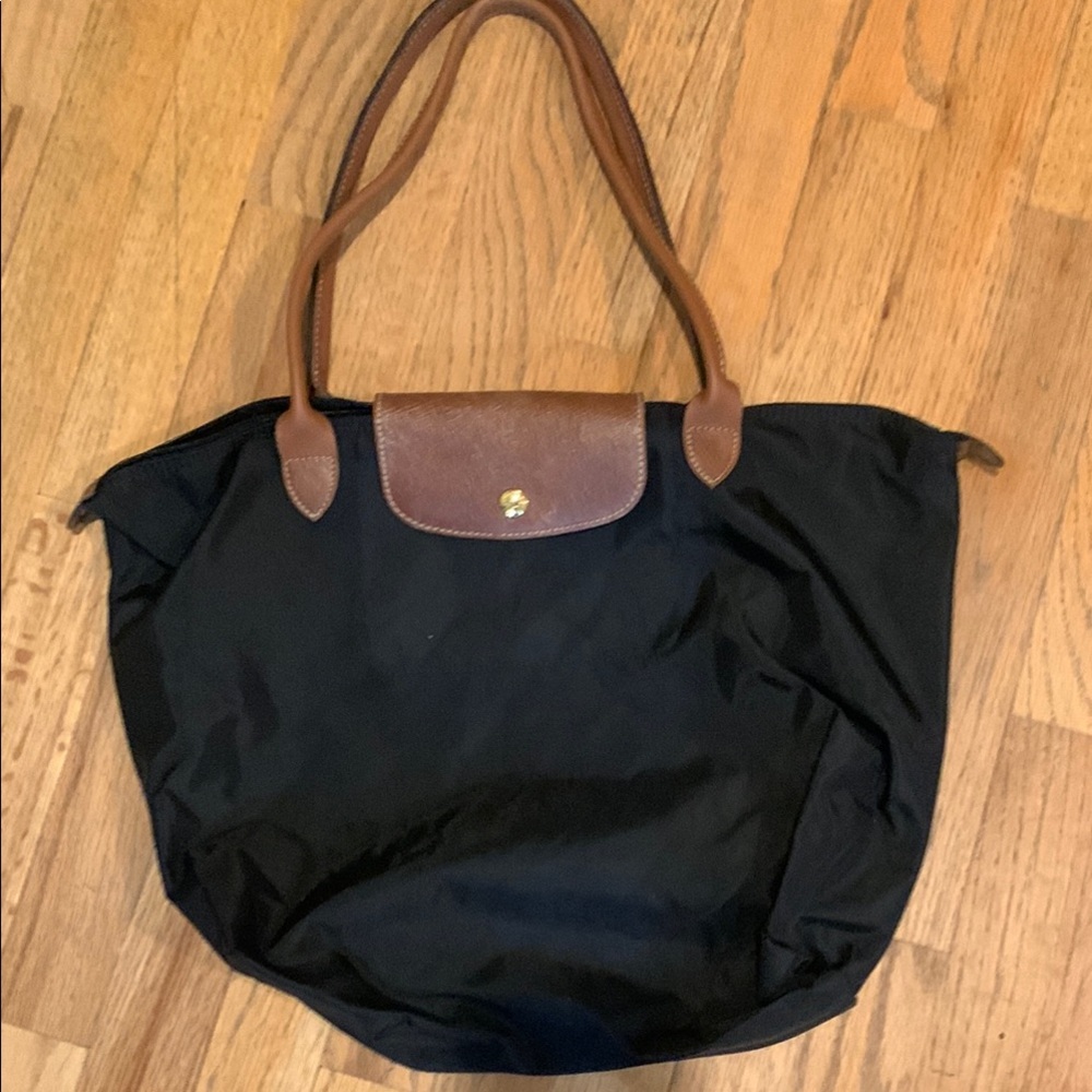 Black and Brown Tote Bag